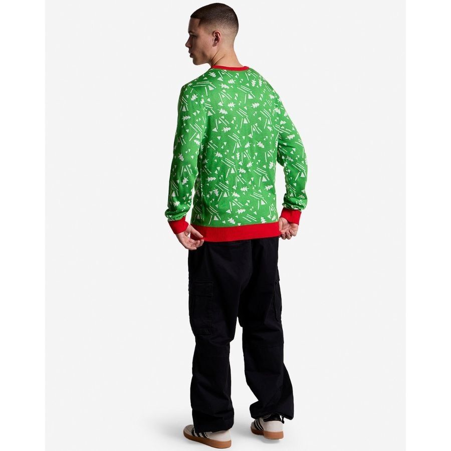 Liverpool Christmas Jumper Retro - Green/Red - Men's-SoccerKits Hub | Buy Soccer Jerseys Online